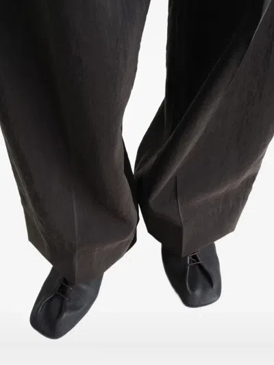 Lemaire Brown Souris Flat Classic Derbys In Brown