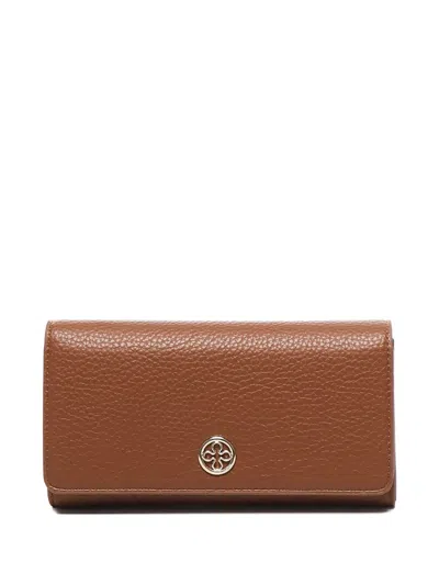 LOGO标牌摁扣钱包