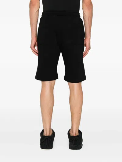 Hamza Drawstring Pocket Shorts In Black