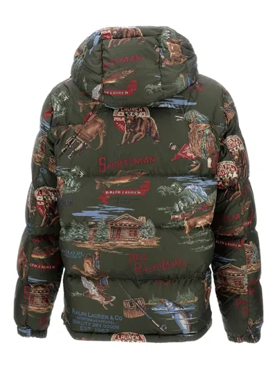 Polo Ralph Lauren Long Sleeve Cotton Coat In Orange