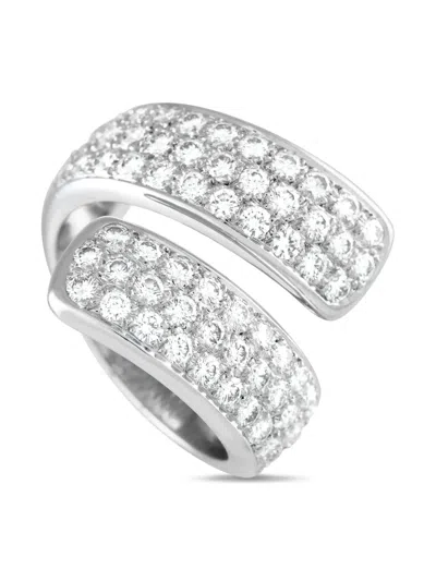 Pre-owned Van Cleef & Arpels  18k White Gold Diamond Ring