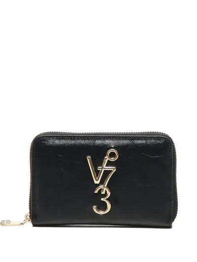 LOGO标牌环绕式拉链钱包