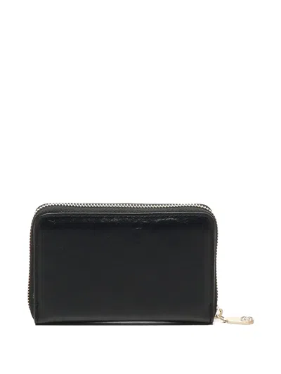 LOGO标牌环绕式拉链钱包