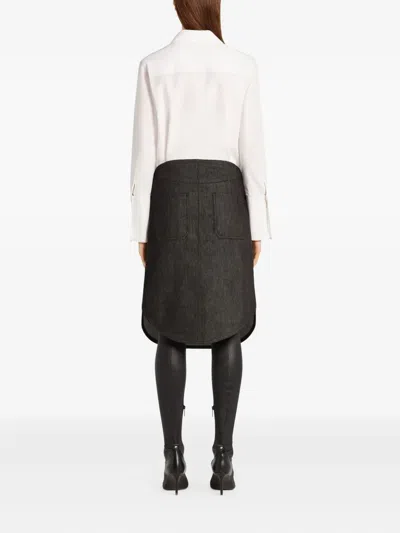 Courrèges Button-up Shirt In White