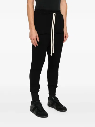 Hamza Drawstring-fastening Trousers In Black