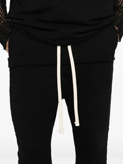 Hamza Drawstring-fastening Trousers In Black