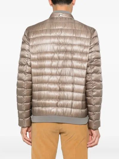 Herno Quilted Jacket In Neutral