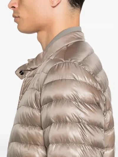 Herno Quilted Jacket In Neutral