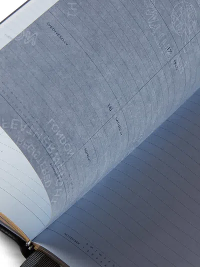 Smythson Leather Soho A5 2026 Diary In Black