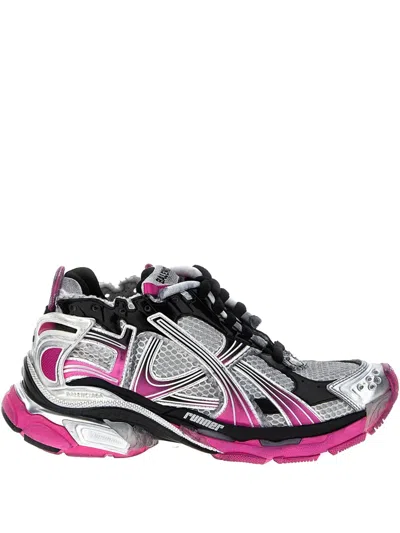 Balenciaga Grey Runner Sneakers In Gray