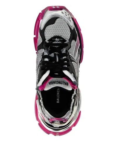 Balenciaga Grey Runner Sneakers In Gray