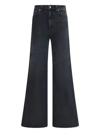 Khaite Gray Cotton Jeans Denim In Black