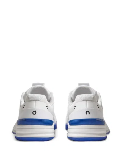 On Perforated-detail Trainers In White