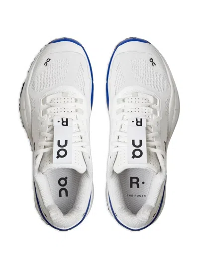 On Perforated-detail Trainers In White