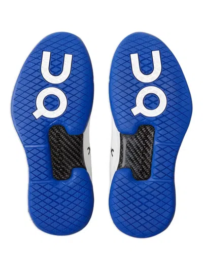 On Perforated-detail Trainers In White