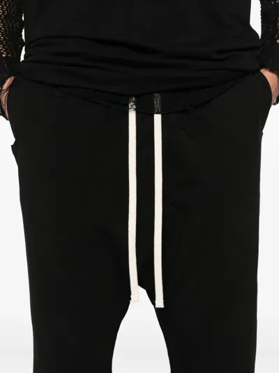 Hamza Drawstring Elastic-waist Shorts In Black