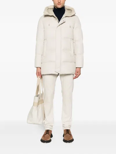 Eleventy Wool And Cashmere Blend Sweater With Classic Turtleneck Design In Blue