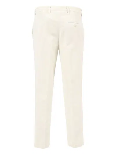 Aspesi Tailored Long Pants With Classic Button Closure In Neutral