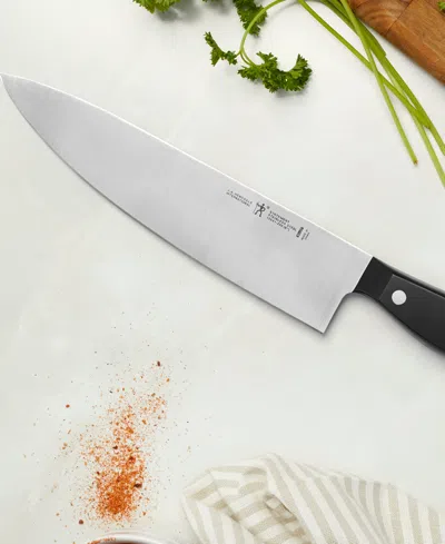 Henckels Stainless Steel 13-pc. Self-sharpening Knife Block Set In Brown