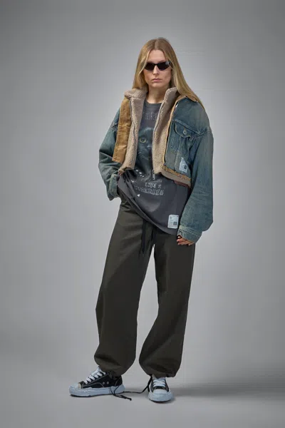 Miharayasuhiro Blue Triple Layered Denim Jacket In Blue