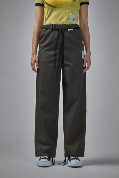 Miharayasuhiro Dry Wool Pants In Brown