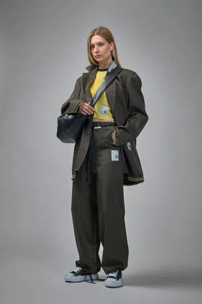 Miharayasuhiro Dry Wool Pants In Brown