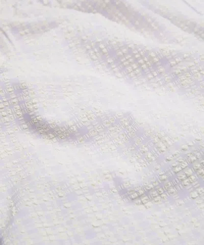 Lululemon Seersucker Check Mid-rise Pull-on Short 3"