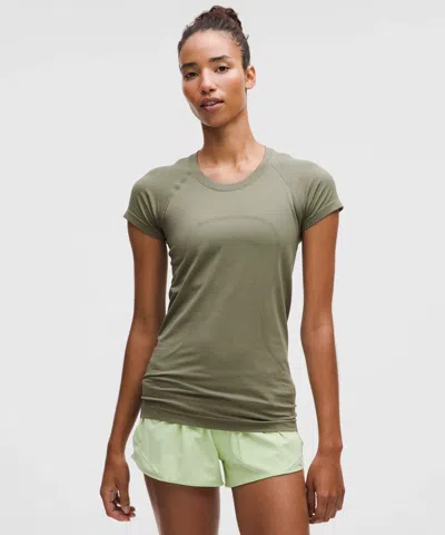 Lululemon Swiftly Tech Short-sleeve Shirt 2.0 In Bay Leaf In Green