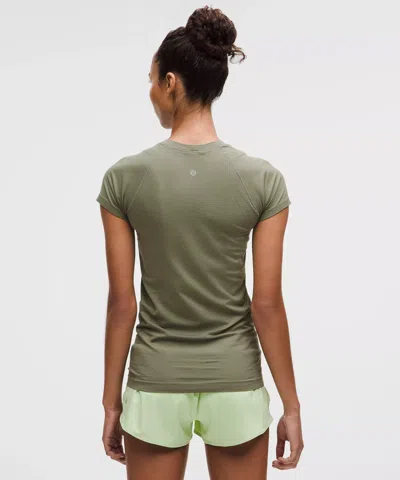 Lululemon Swiftly Tech Short-sleeve Shirt 2.0 In Bay Leaf In Green