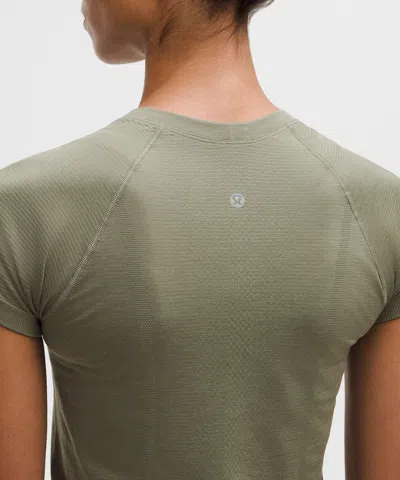 Lululemon Swiftly Tech Short-sleeve Shirt 2.0 In Bay Leaf In Green