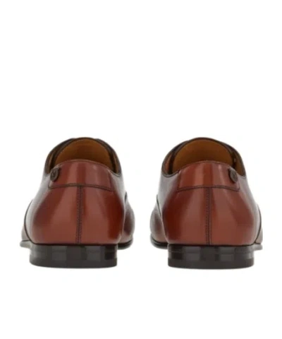 Ferragamo Gillo Business Formal Shoes In Multi