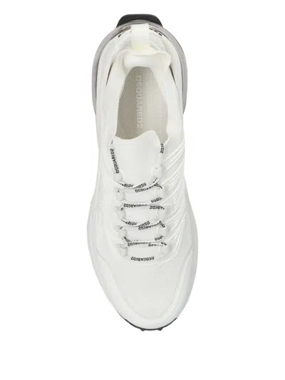 Dsquared2 Bubble Lace-up Sneakers In White