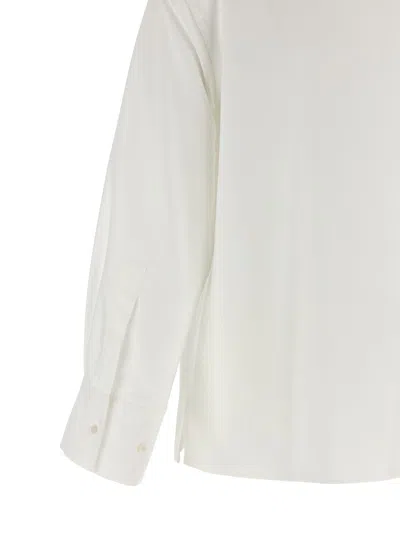 Darkpark Shirt 'jessie' Cuffs Buttoned In White