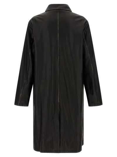 Diesel J-rivers Car Coat In Black