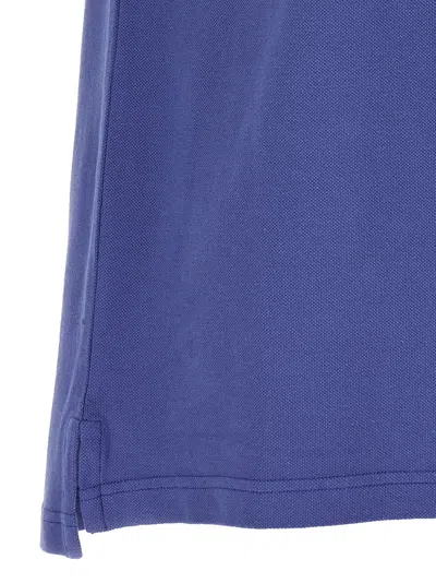 Etro Paisley-print Button Polo Shirt In Blue