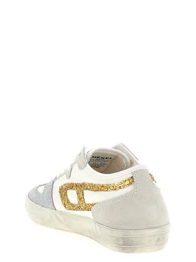 Diesel Low Top Sneakers Contrast Panels In Multi
