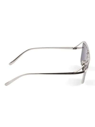Prada Double-bar Square-frame Sunglasses In Gray
