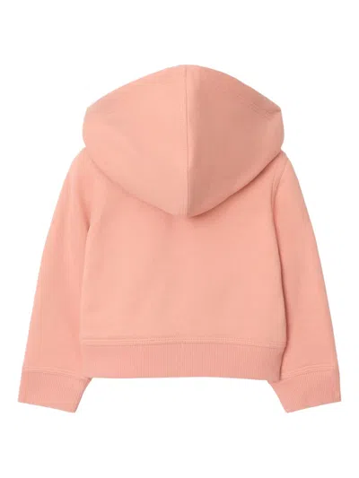 Burberry Check-trimmed Zip Hoodie In Multi