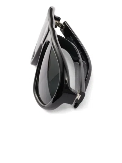 Prada Pilot-frame Sunglasses In Black