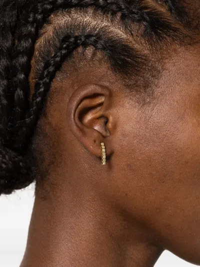 Ryenn's Eyes Aventurine Post-back Earrings In Gold