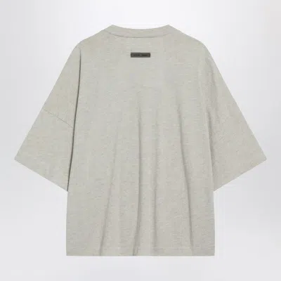 Essentials Classic Logo Oversized T-shirt In Gray