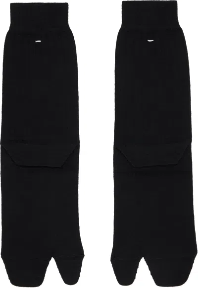 Maison Margiela Calzini Tabi In Black