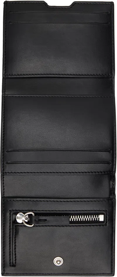 Mm6 Maison Margiela Numeric Logo Wallet In Black