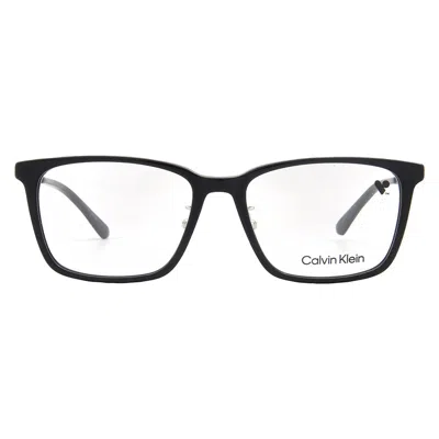Calvin Klein Demo Square Men's Eyeglasses Ck21534a 001 55 In Black