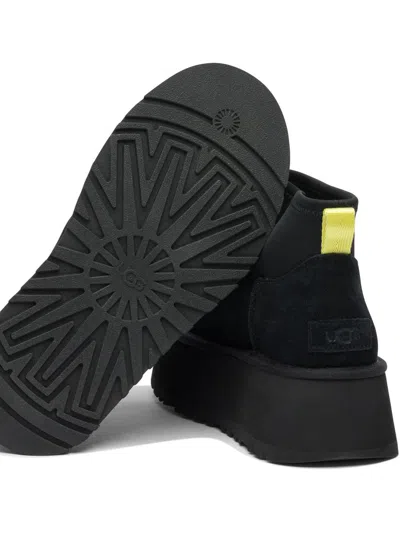 Ugg 50mm Classic Mini Dipper Suede Boots In Black