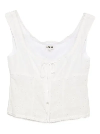 Staud Lou Top In White