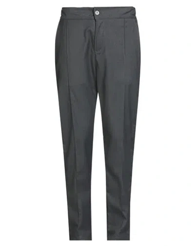 Exibit Man Pants Charcoal Size 30 Polyester, Viscose, Elastane In Gray