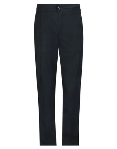 Exibit Man Pants Midnight Blue Size 30 Polyester, Viscose, Elastane In Black
