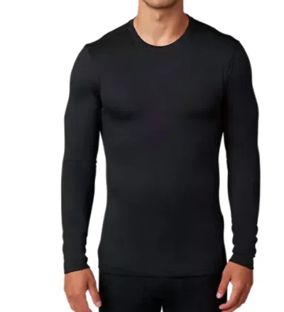 Fox Racing Men's Tecbase Long Sleeve Shirt In Black In Black