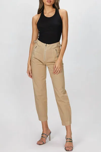 Noam Gilles Pant In Khaki In Brown
